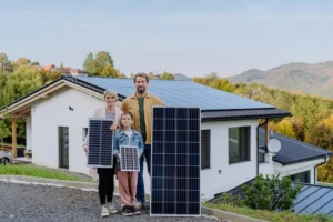 Solar-powered households in Leesburg, VA