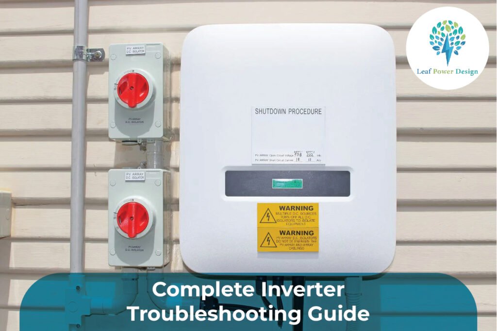 inverter troubleshooting guide